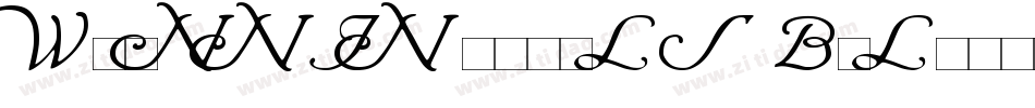 Wrenn Initials Bold字体转换